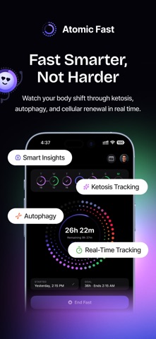 Atomic Fast: Fasting & Diet Screenshot 1 of 10