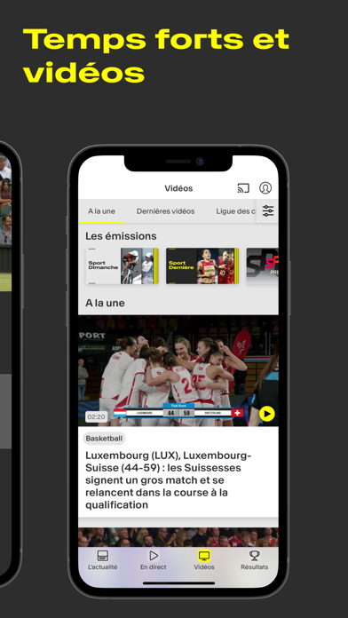 Screenshot #3 pour RTS Sport: Live et Actualité