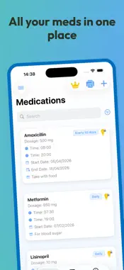 Medication List screenshot 1