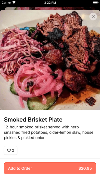 Succotash Durham iPhone screenshot 3 - Food & Drink app