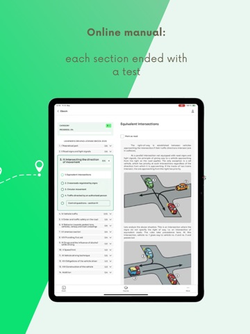 Driving Tests 360 iPad screenshot 4