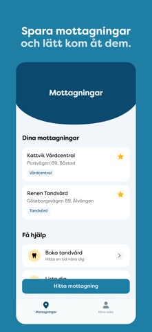 Praktikertjänst vård&tandvård iPhone screenshot 8