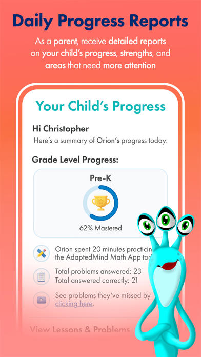 AdaptedMind Math Screenshot