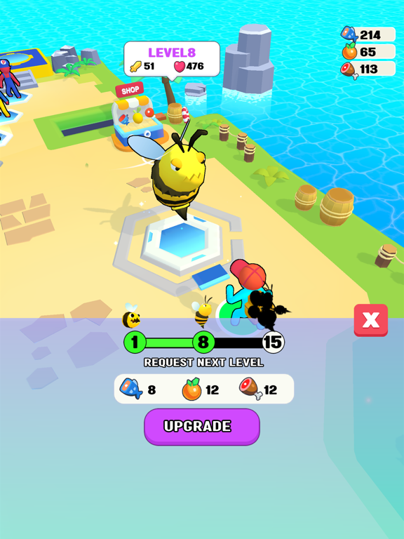 Monster Evolution Run & Battle