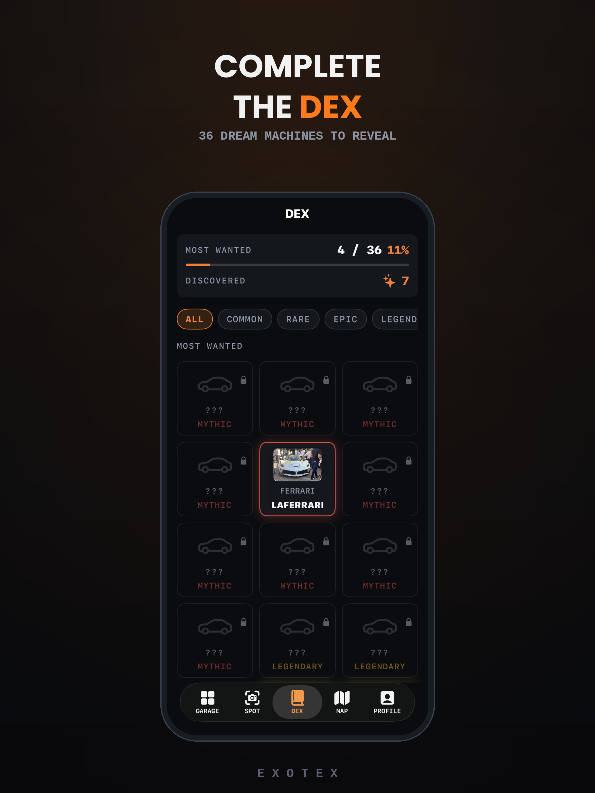 Exotex: Collect Exotic Cars screenshot 10
