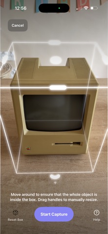 AR Capture - 3D LiDAR Scan screenshot