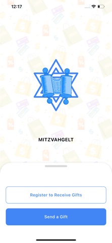 Mitzvahgelt screenshot