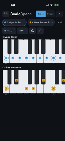 ScaleSpace: Scales & Modes screenshot 4