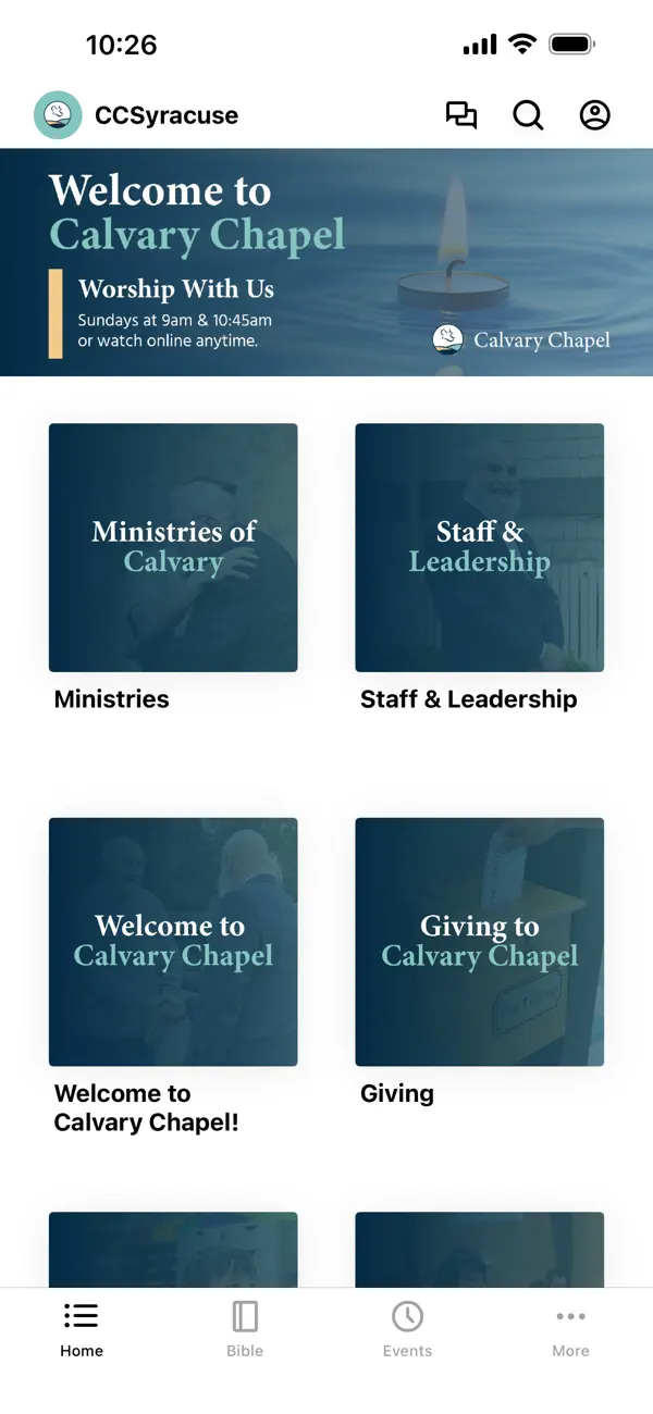 Screenshot #1 pour Calvary Syracuse