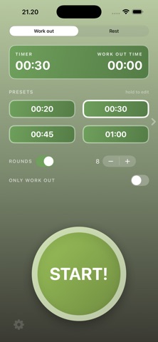 Sumo Fitness Timer screenshot 1
