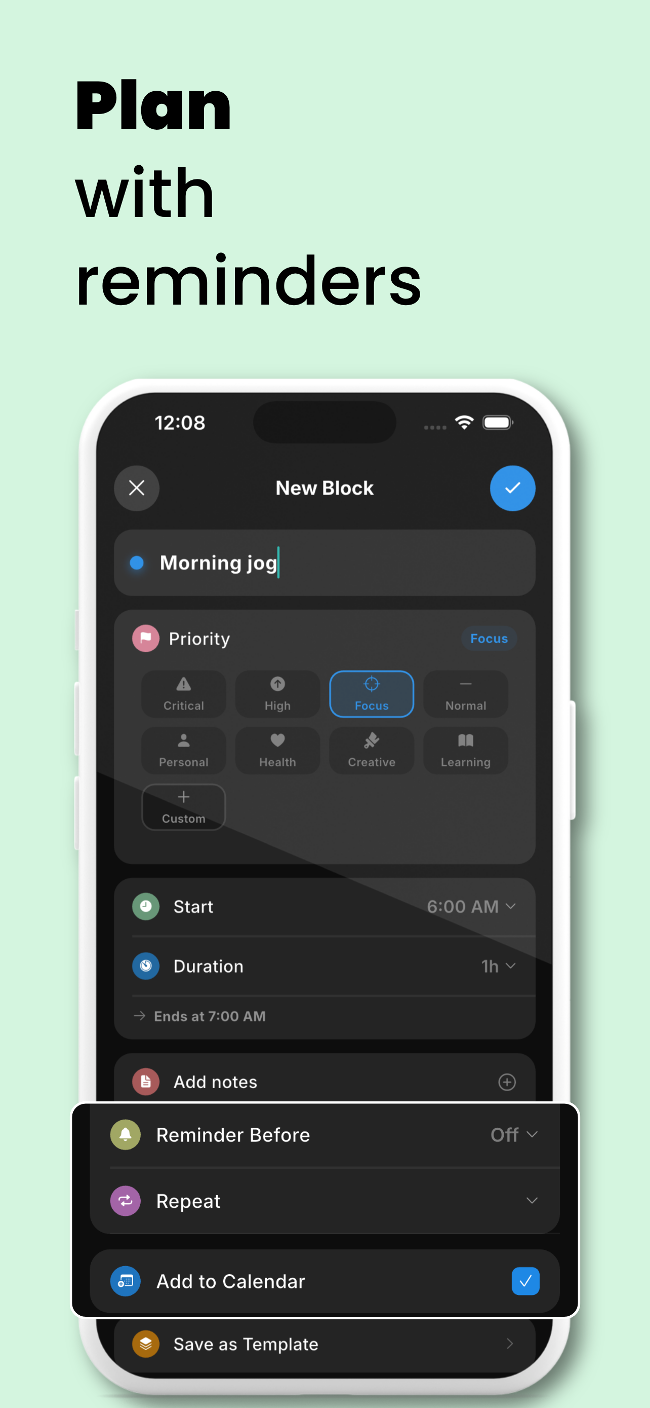 Time Blocking : DayBloc