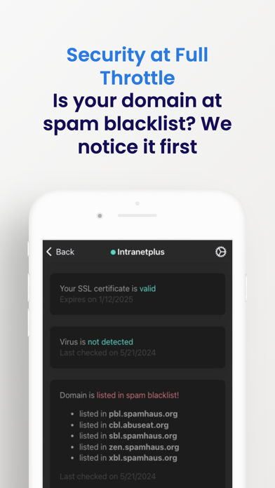 Uptimee Screenshot