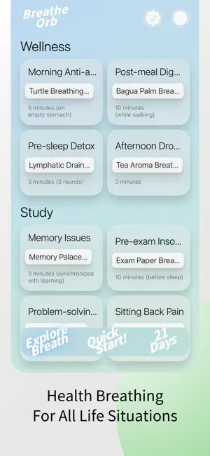 BreatheBall-Breathing Exercise screenshot 4