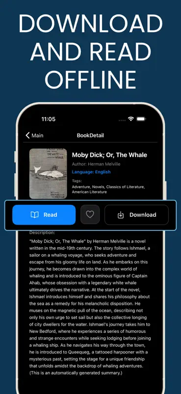 Project Gutenberg Ebooks screenshot 2 of 6