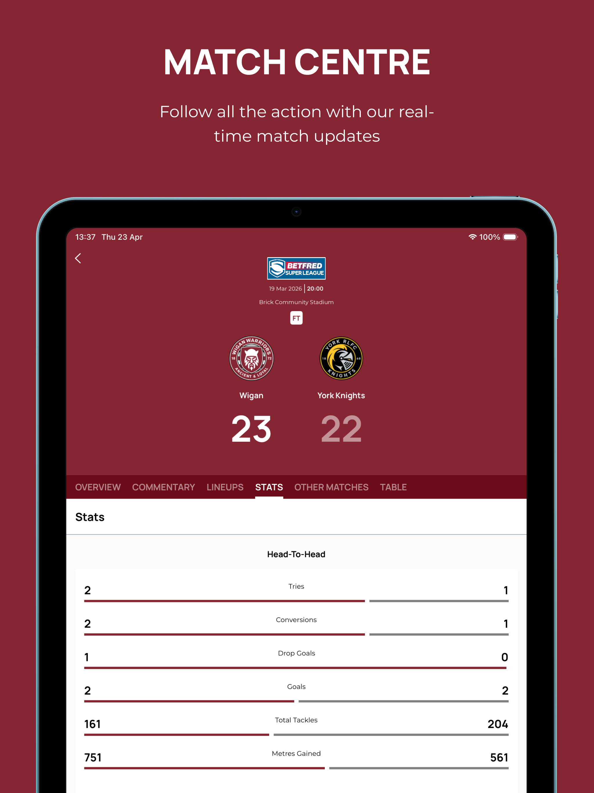 Wigan Warriors Official App screenshot 15