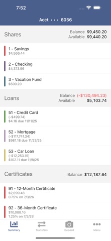 App screenshot