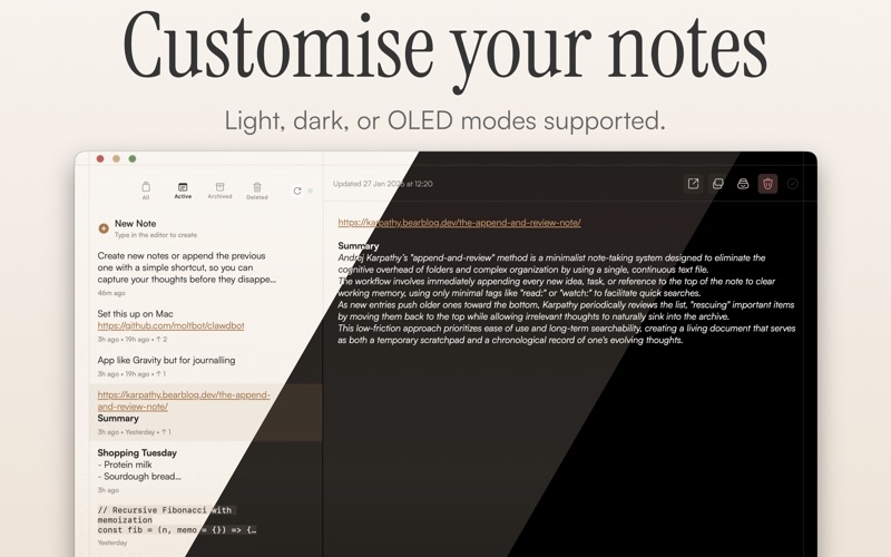 Gravity – The Simplest Notes screenshot 4