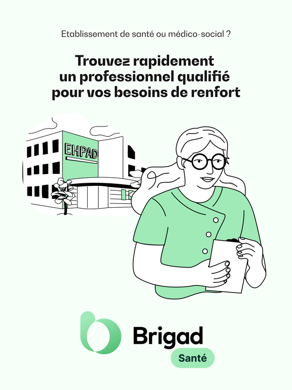 Screenshot #4 pour Brigad Santé - Business