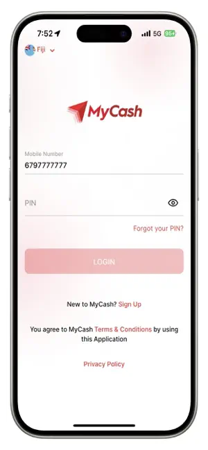 MyCash Digicel screenshot 1