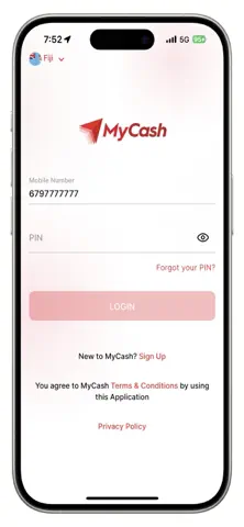 MyCash Digicel App Store screenshot 1