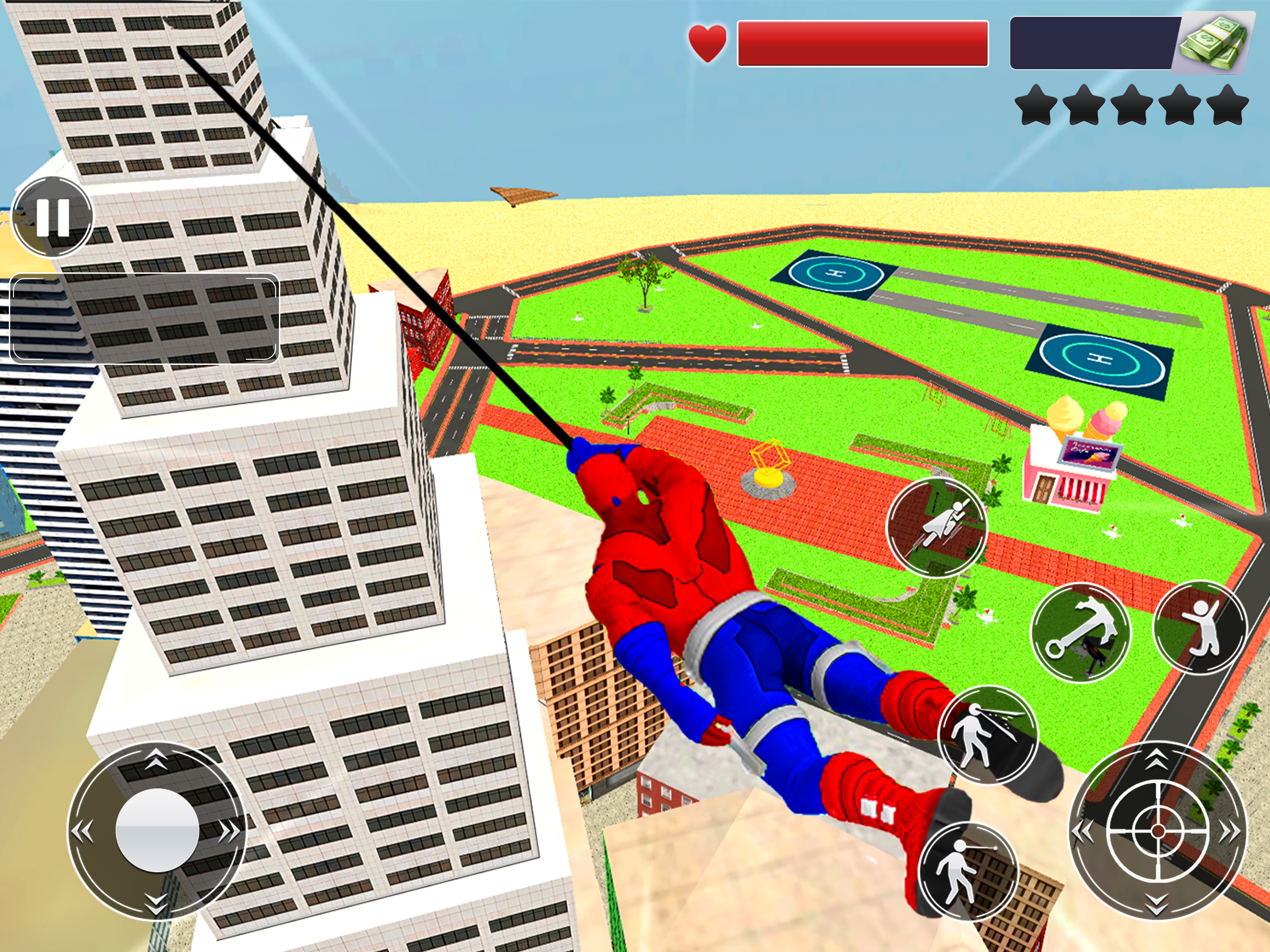 Superhero Gangster Crime City