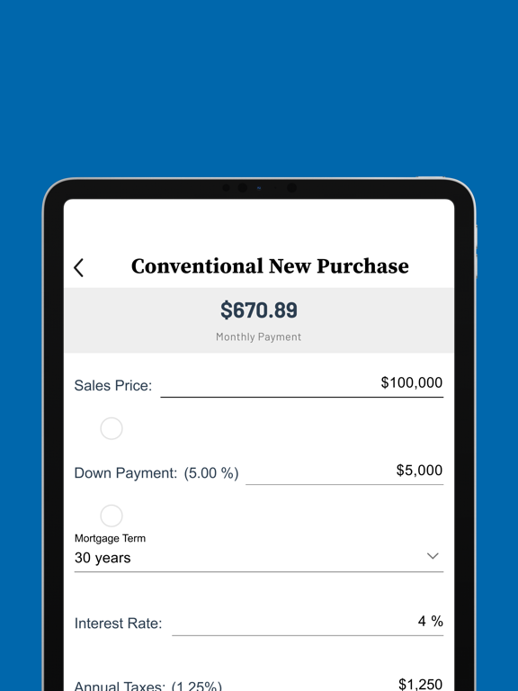 App screenshot