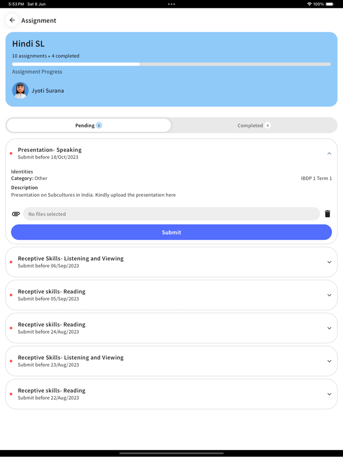 JBCN International School App