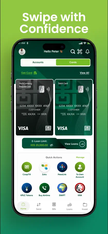 Co-op Bank App ekran görüntüsü 3 / 5