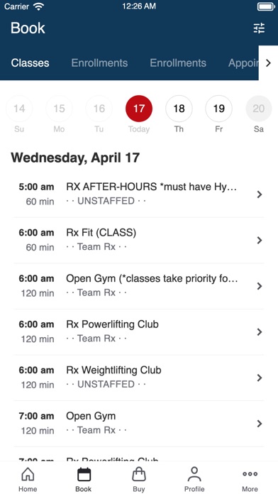 Rx Strength Training Screenshot 2 - AppWisp.com