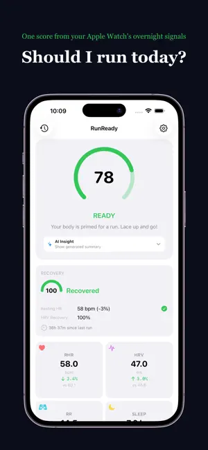 RunReady Copilot screenshot 1