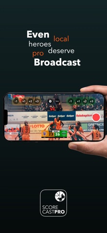 ScoreCastPro - Live Scoreboard screenshot