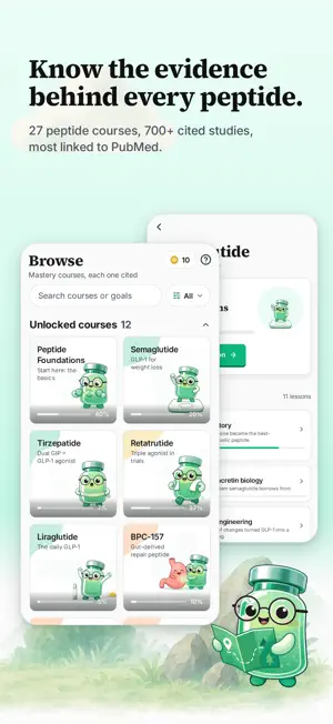 Peptides Academy: Courses screenshot 2