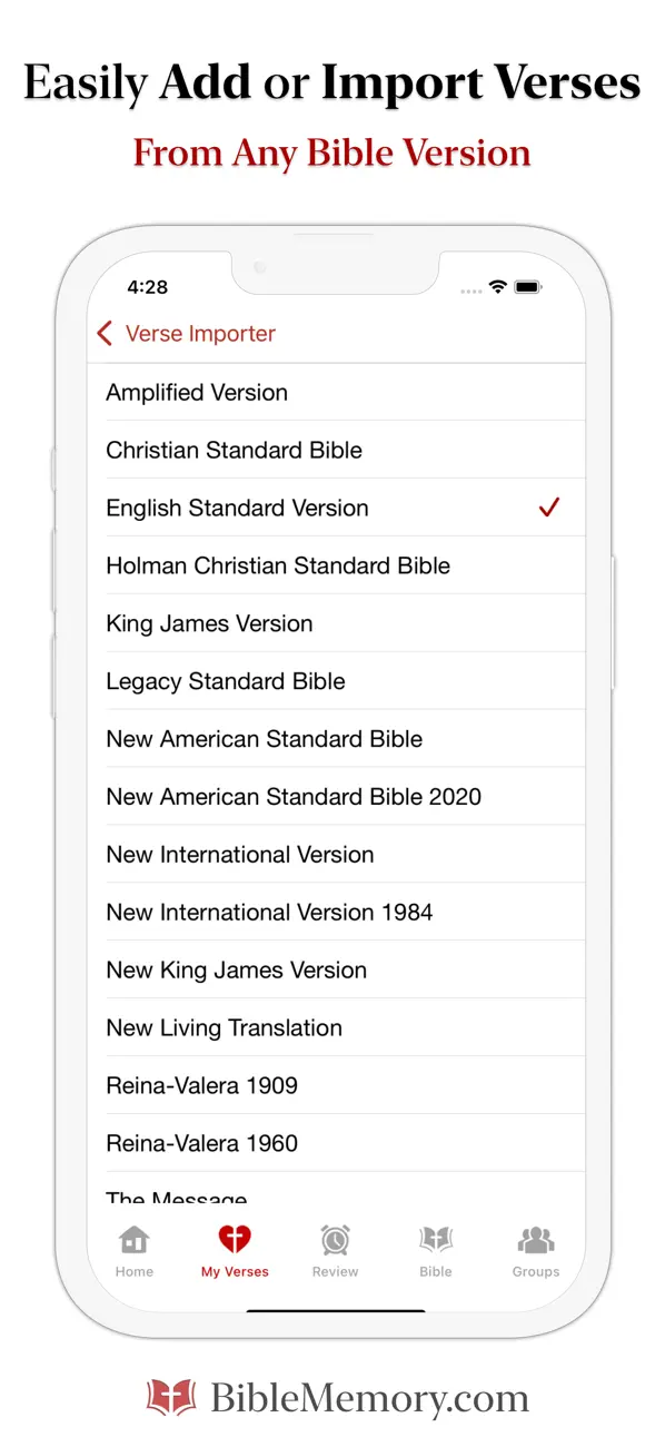 #3. The Bible Memory App (iOS) Ved: Millennial Apps, LLC