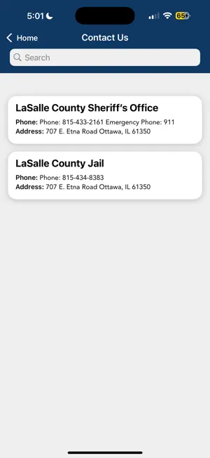 LaSalle County Sheriff IL screenshot 2