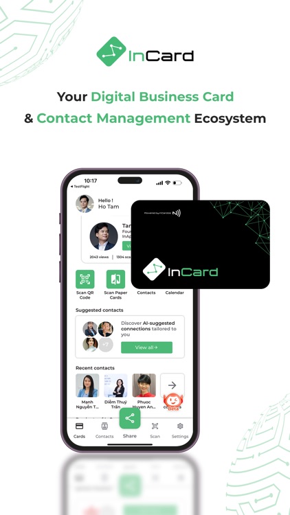 InCard: Agentic AI & Contacts