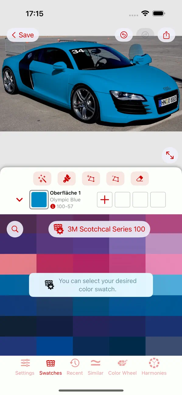 #3. CAL Select (iOS) โดย: Colorix SA