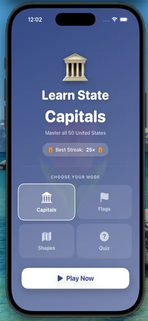 Fun Learning US Capitals screenshot 1