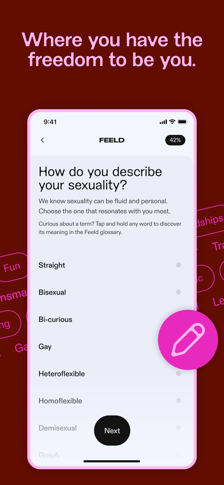 Feeld: Dating for the Curious iphone screenshot 3