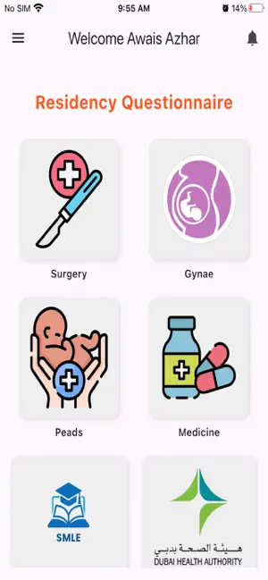 Residency Questionnaire screenshot 3
