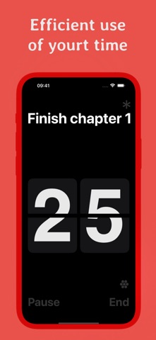 Pretty Pomodoro iPhone screenshot