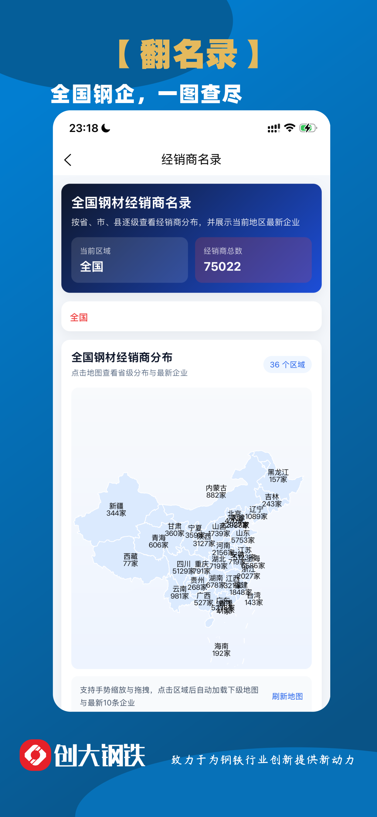 创大钢铁-钢铁商品价格行情分析数据平台 screenshot 10