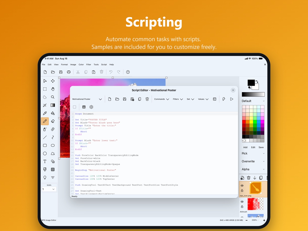 Screenshot 12 of NPS Image Editor