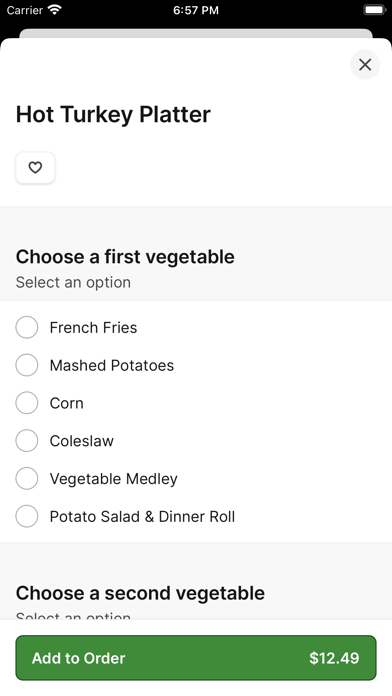 Soprano's Pizza iPhone screenshot 4 - Food & Drink app