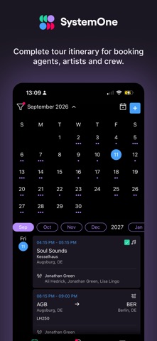 SystemOne app screenshot