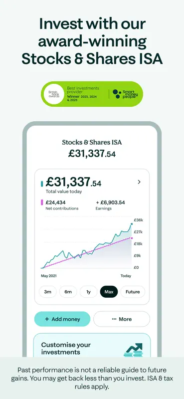Moneybox - Save and Invest screenshot 4 of 10