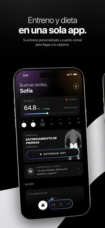 TapFit: Ejercicio y Dieta screenshot 1 of 6