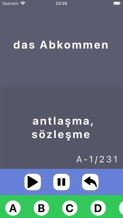 Almanca Kelimeler 3000 Screenshot