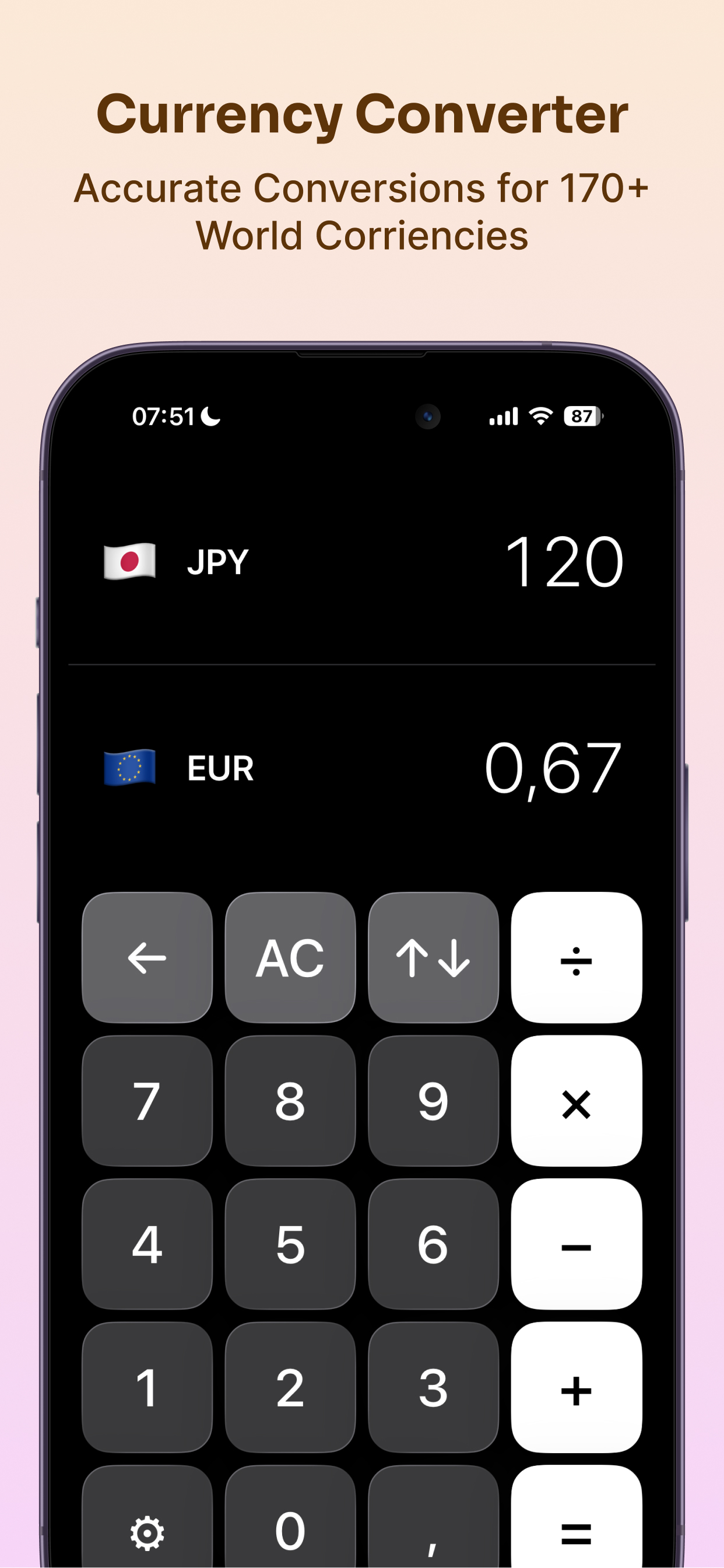 The Offline Currency Converter