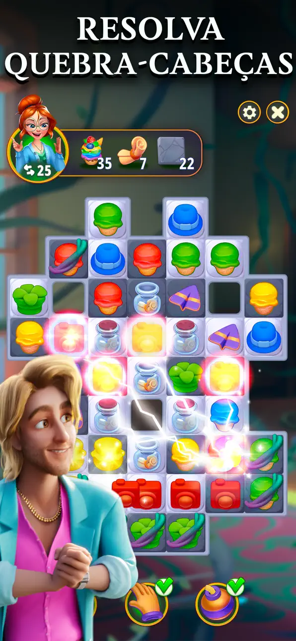 Merge Gardens Hack screenshot 4 - iOS game interface