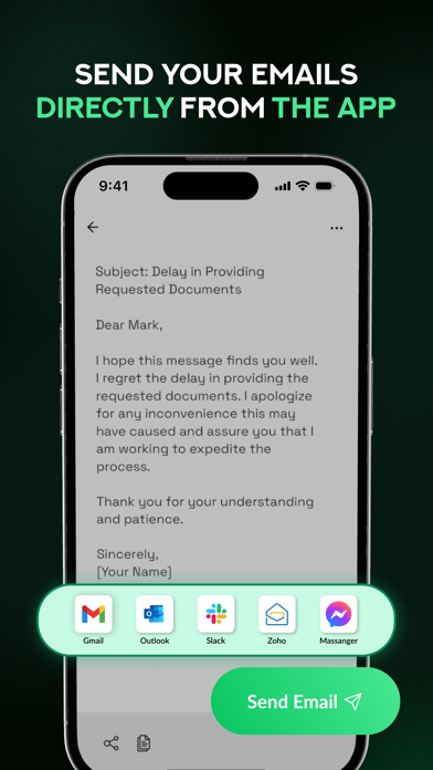 LetterX - AI Letter Writer Screenshot